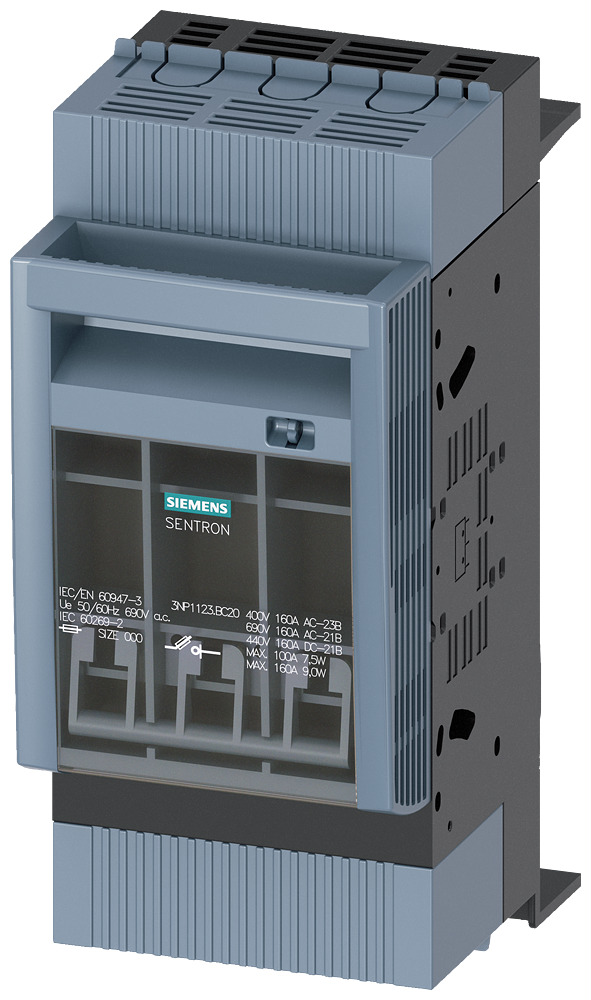 SIEMENS 3NP1123-1BC20 FUSE SWITCH DISCONNECTOR 3NP1
