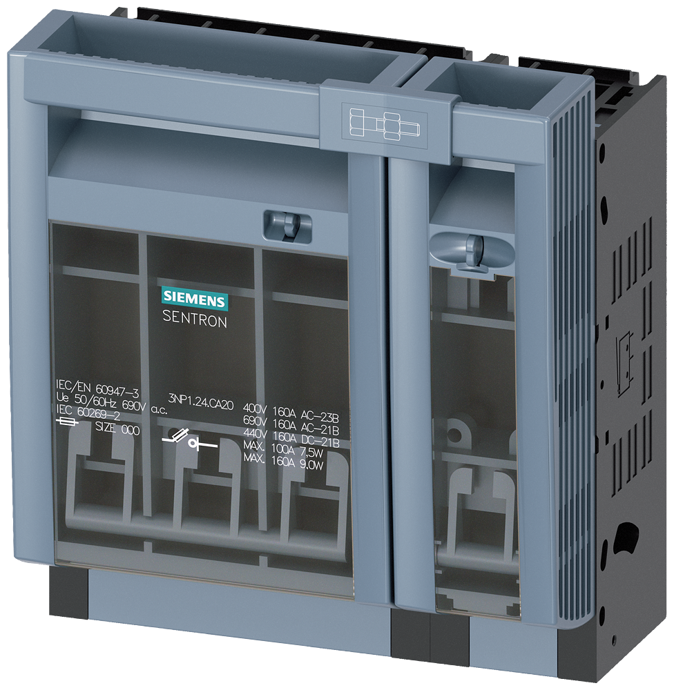 [10479801] SIEMENS 3NP1124-1CA20 SENTRON FUSESWITCHDISCONNECTOR