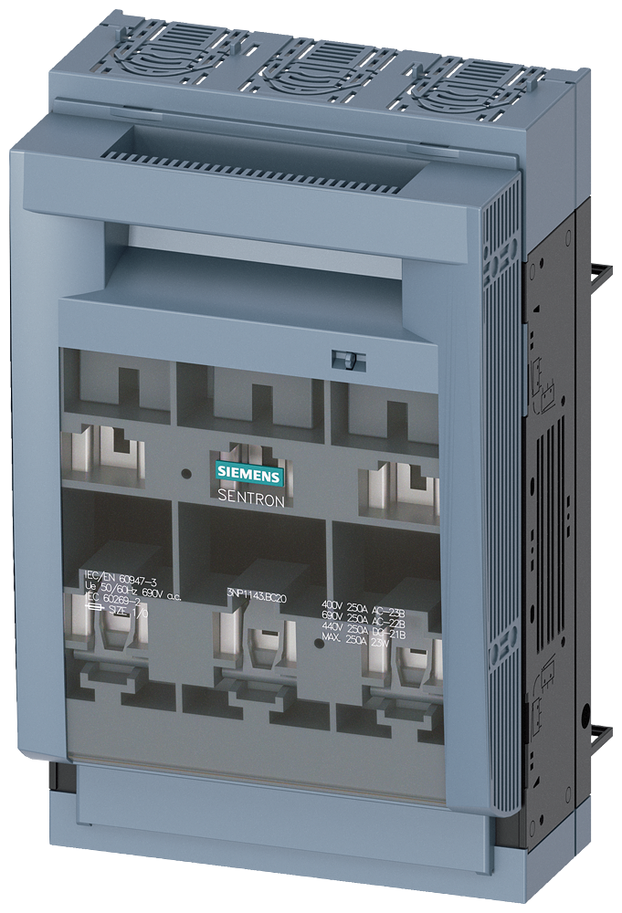 SIEMENS 3NP1143-1BC20 FUSE-SWITCH-DISCONNECTOR 3NP1