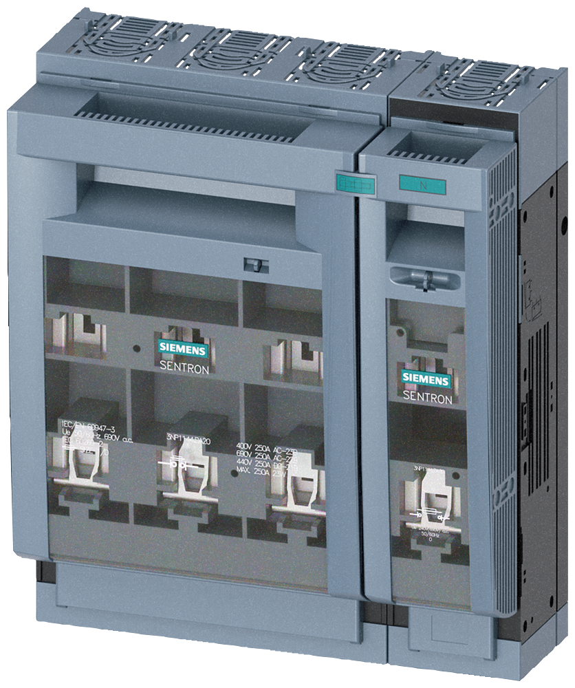 SIEMENS 3NP1144-1DA20 SENTRON FUSE SWITCH DISCONNEC