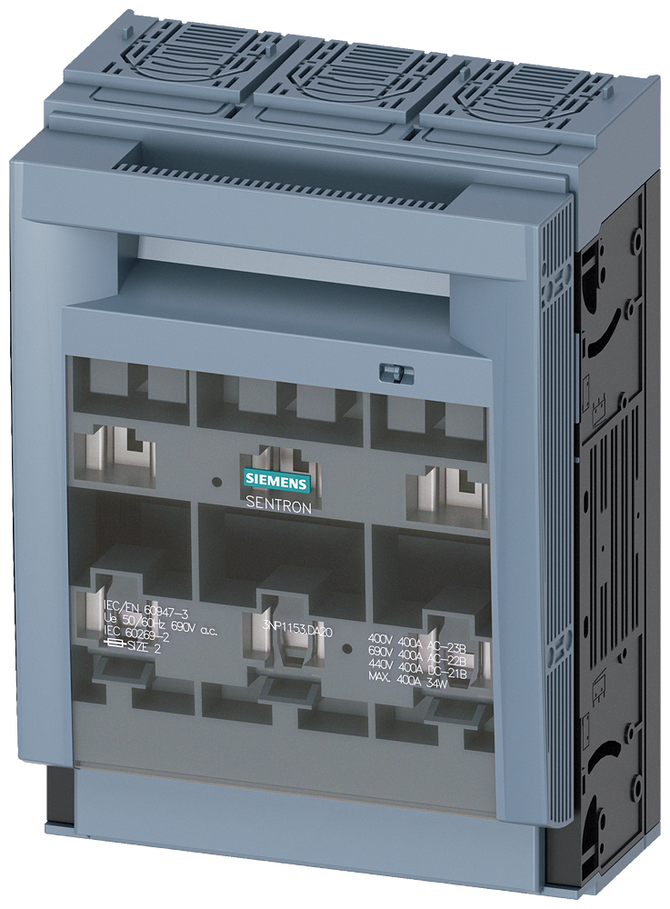 SIEMENS 3NP1153-1DA20 FUSE SWITCH DISCONNECTOR 3NP1
