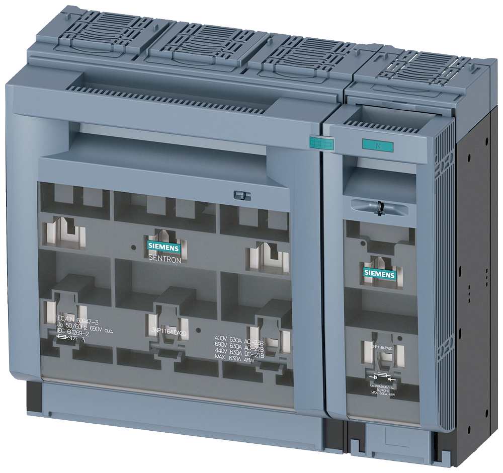 SIEMENS 3NP1164-1DA20 SENTRON FUSE SWITCH DISCONNEC