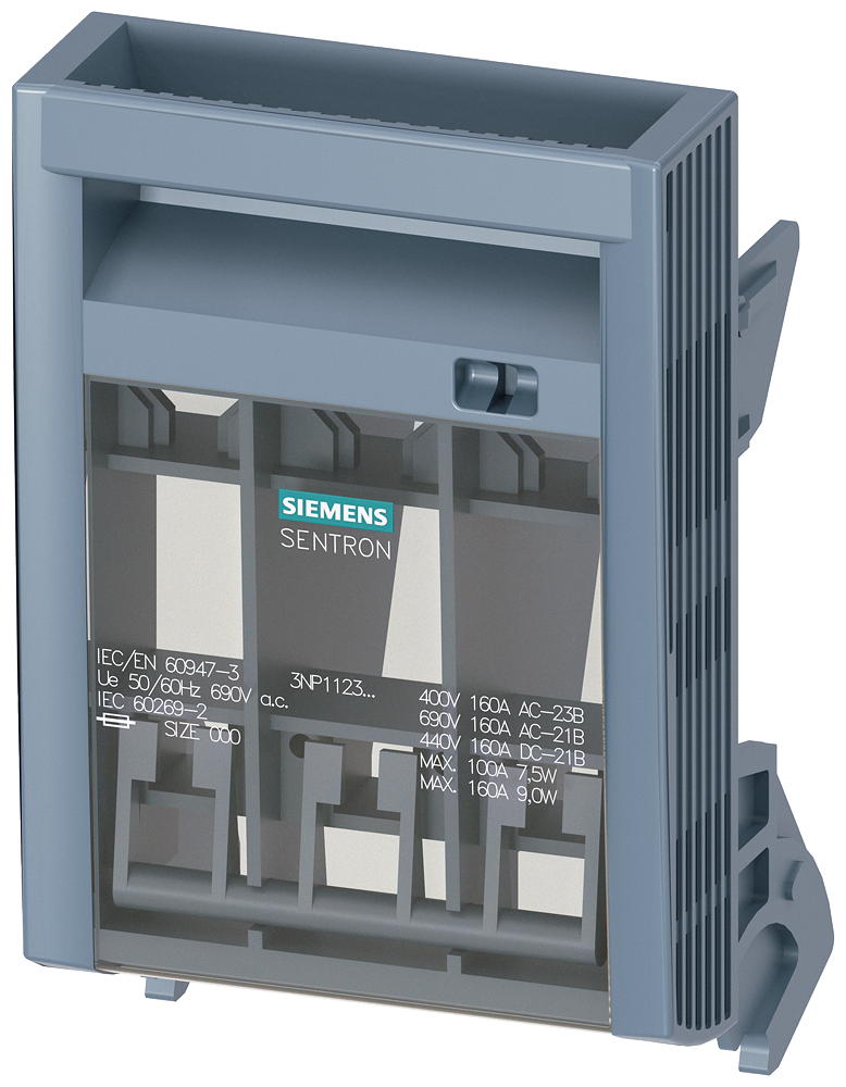 SIEMENS 3NP1923-1GA00 STANDARDFUSECARRIER WITHOUTFUS