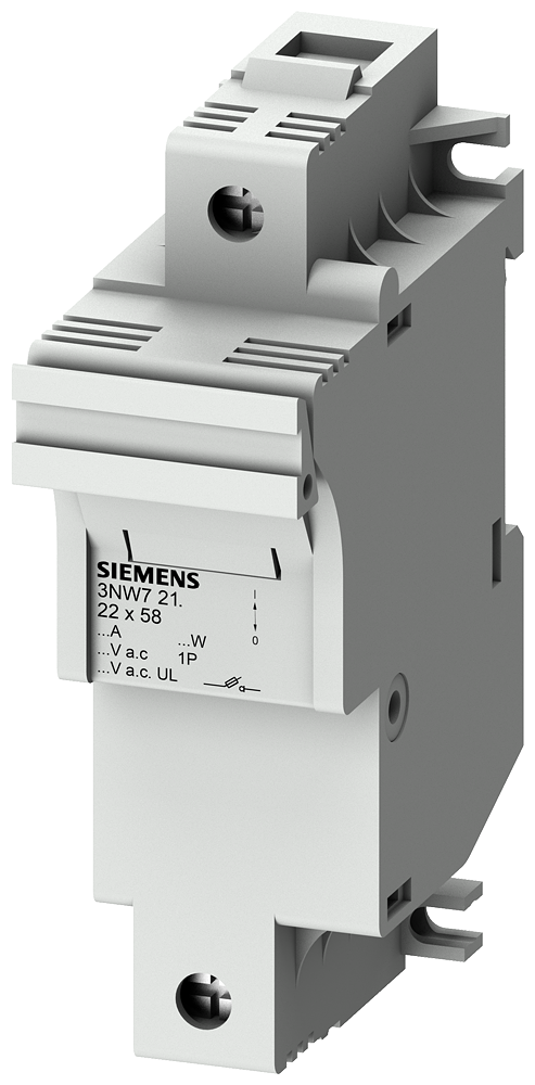 [10480486] SIEMENS 3NW7211 SENTRON CYLINDRICALFUSEHOLDER