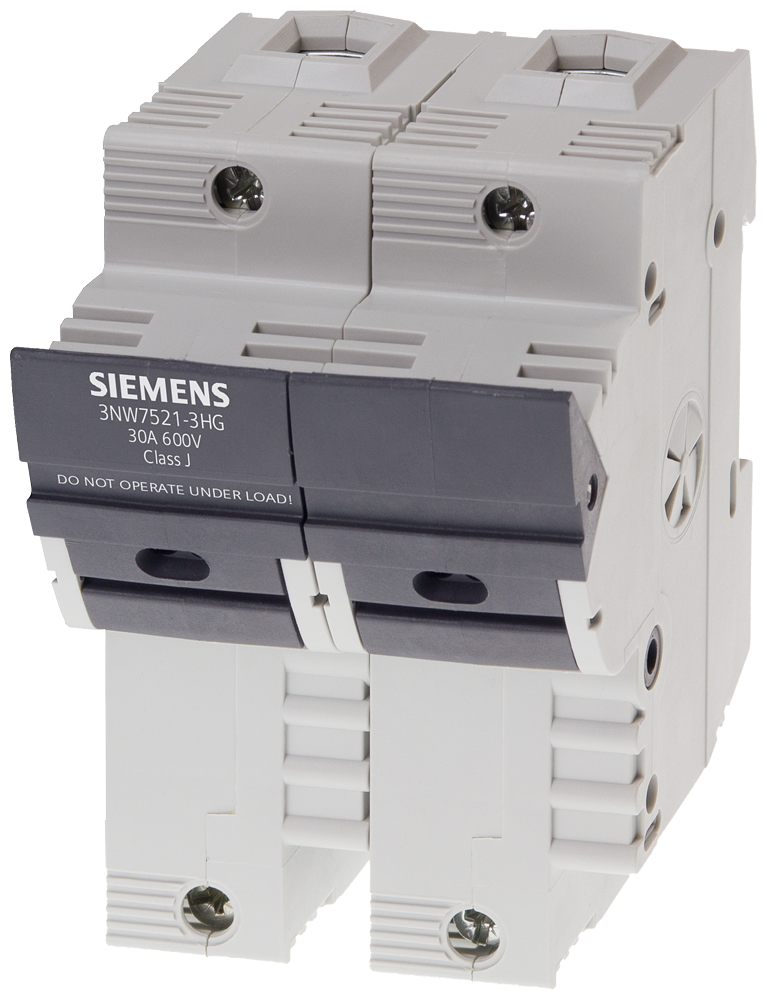 [10481221] SIEMENS 3NW7521-3HG SENTRON FUSEHOLDER CLASSJ 2-PO
