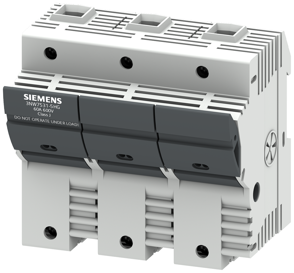 [10480991] SIEMENS 3NW7531-5HG SENTRON FUSEHOLDER CLASSJ 3-PO