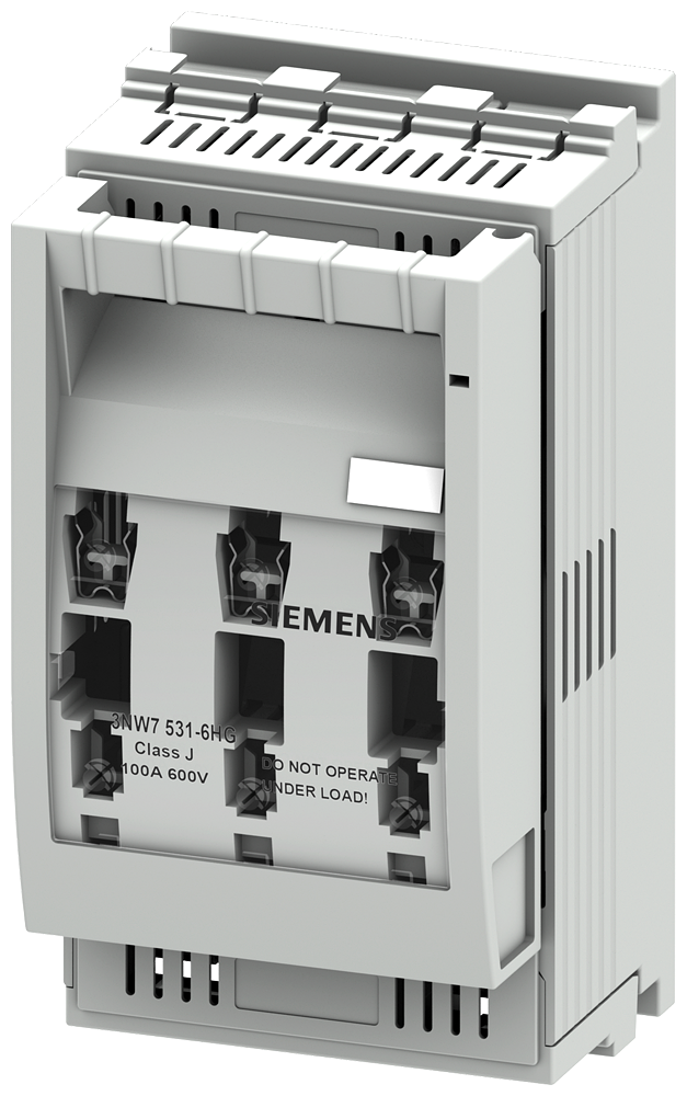 [10480490] SIEMENS 3NW7531-6HG SENTRON FUSEHOLDER CLASSJ 3-PO