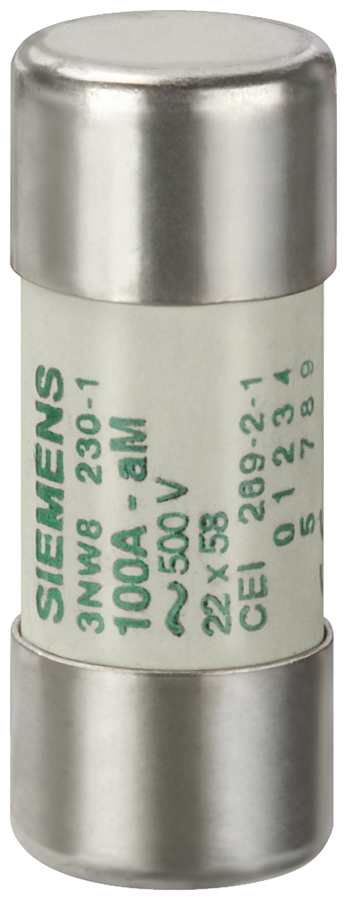 [10277330] SIEMENS 3NW8224-1 CYLINDRICAL FUSE LINK