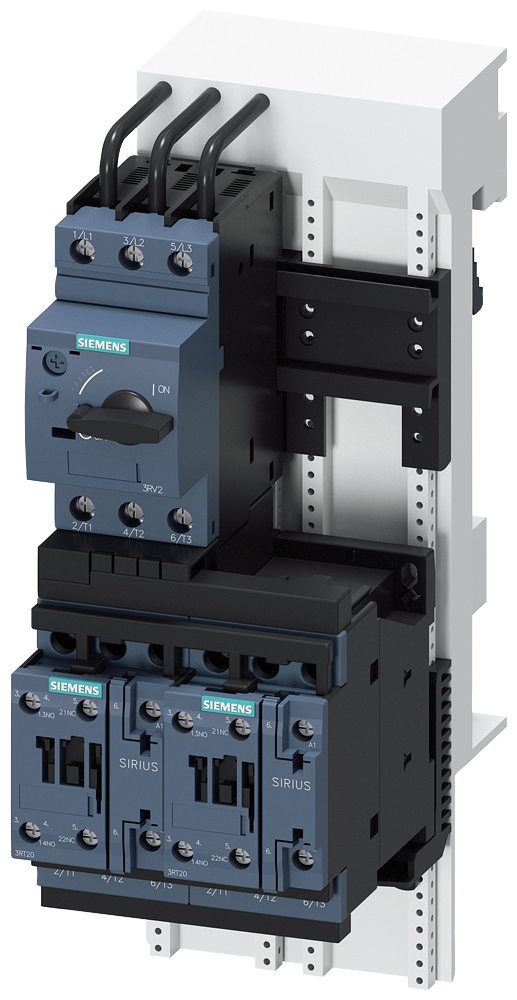SIEMENS 3RA2220-1HD24-0AP0 LOAD FEEDER REVERSING STARTER