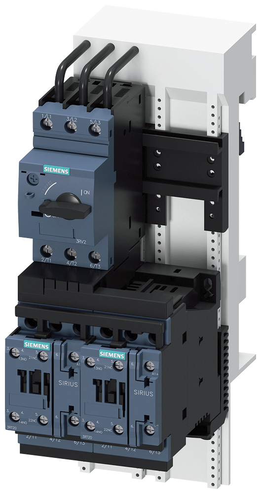 SIEMENS 3RA2220-1JD24-0BB4 LOAD FEEDER REVERSING STARTER