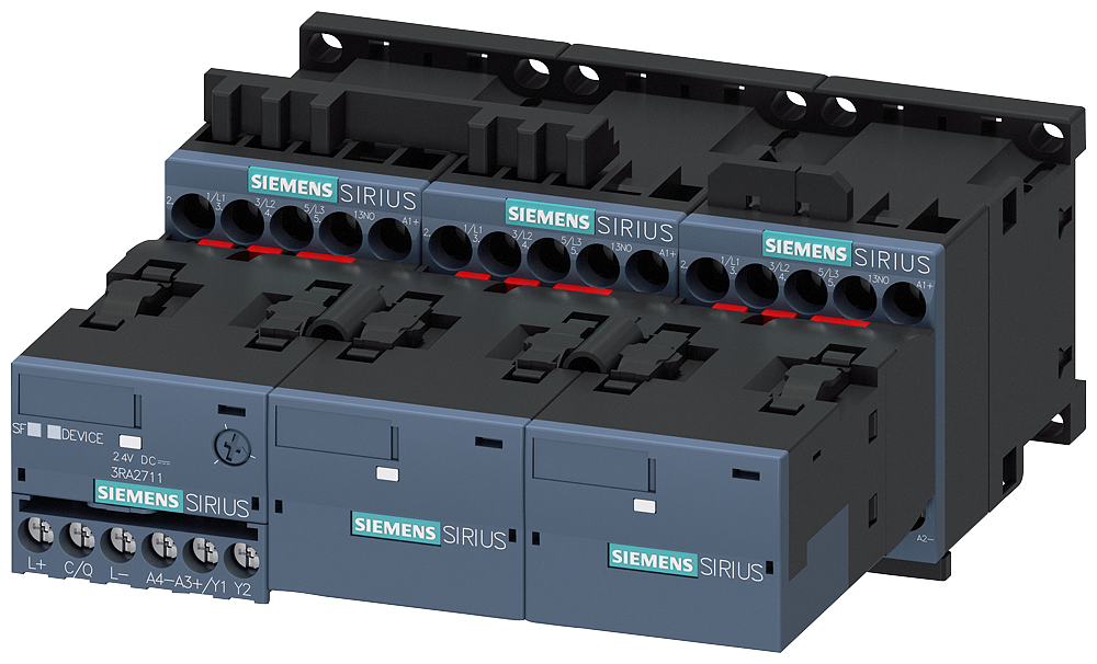 [10386051] SIEMENS 3RA2415-8XE31-1BB4 CONTACTOR ASSEMBLY FOR STAR-DE