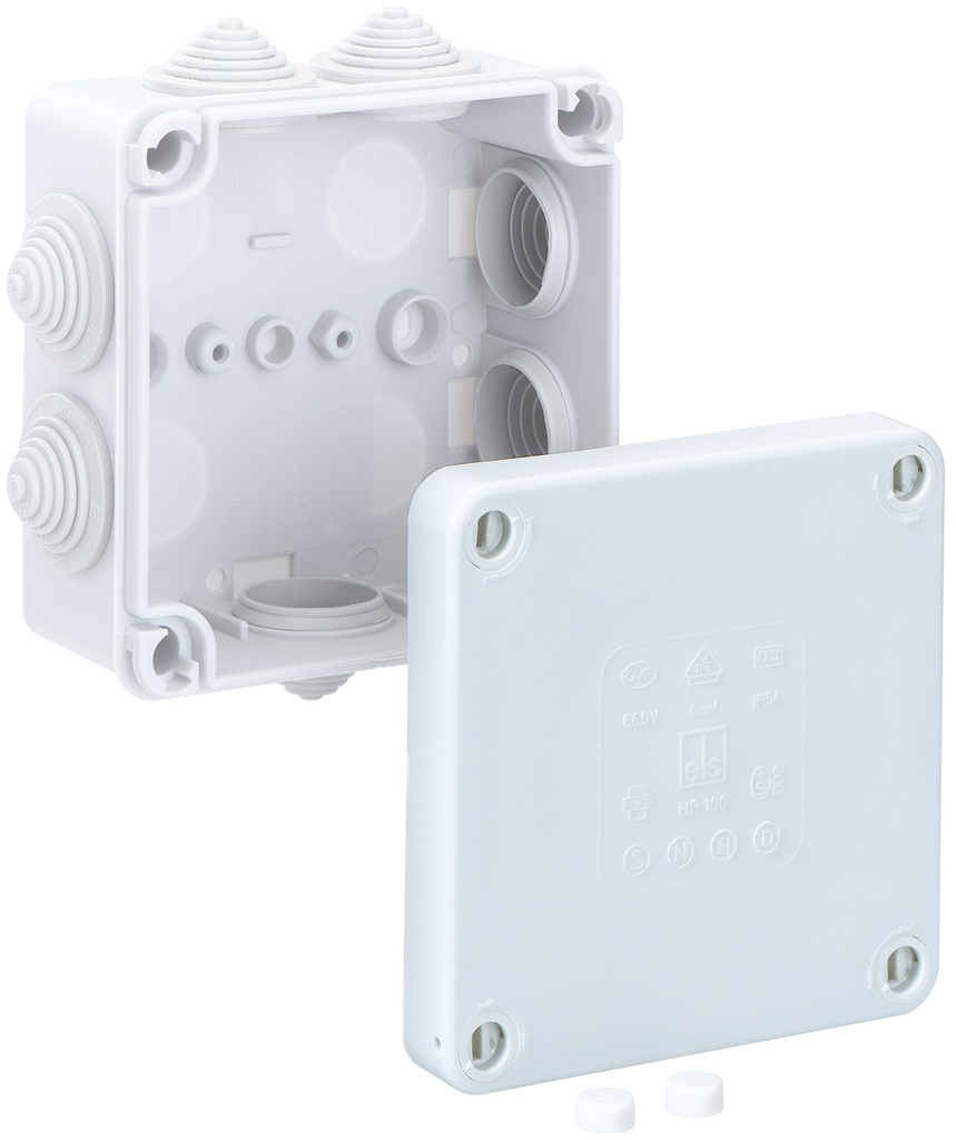 [10087505] SPELSBERG HP 100-L KABELDOOS 113X113 IP55