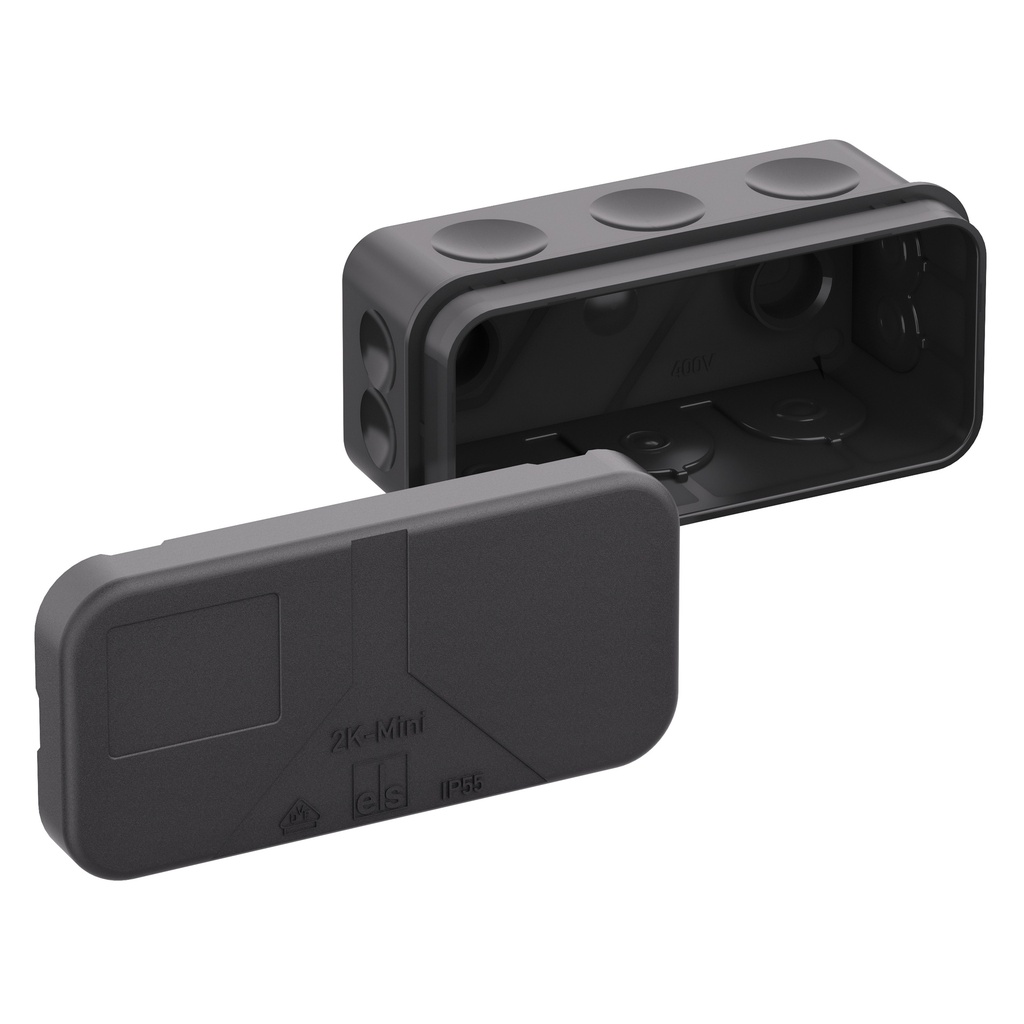 [10430306] SPELSBERG 2K-MINI-L/SW KABELDOOS CONFORM DIN EN 60670