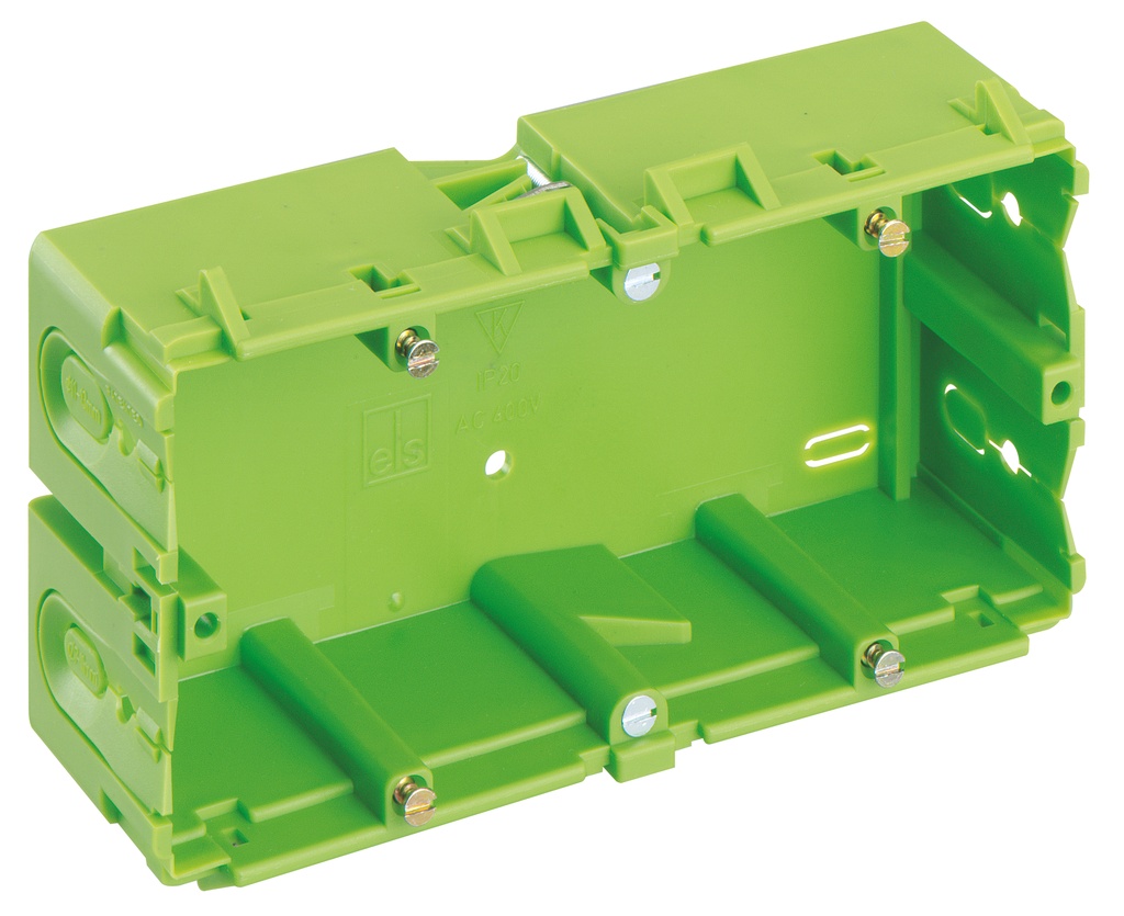 [10212497] SPELSBERG KD 2 70/44 F2 GN KANAALIB.DOOS 2-VOUDIG KD 2 70