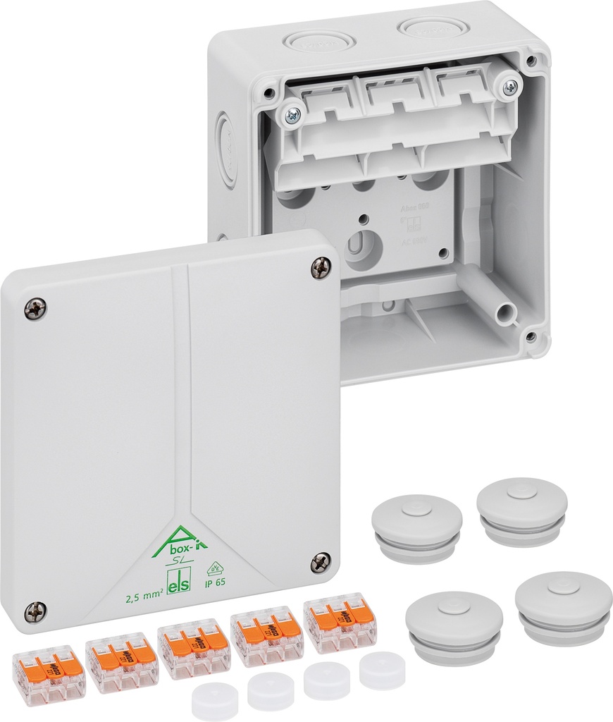 [10118361] SPELSBERG Abox-i SL-2.5mm2 KABELDOOS 110X110+KLEM5P IP65