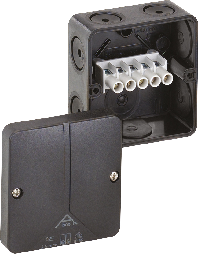 [10212541] SPELSBERG ABOX-I 025-2.5MM2/SW KABELDOOS ABOX-I 025-2.5MM2/SW