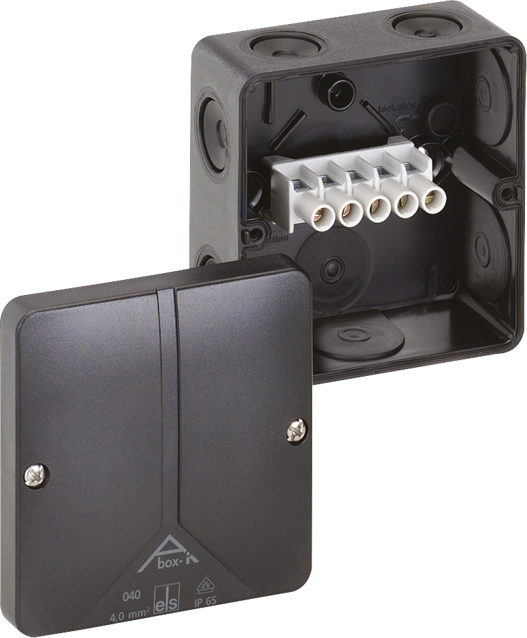 [10212542] SPELSBERG ABOX-I 040-4MM2/SW KABELDOOS ABOX-I 040-4MM2/SW