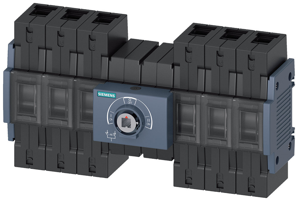 [10479686] ['SIEMENS 3KC0334-2NE00-0AA0 3KCTRANSFERSWITCHINGEQUIPMENT', 'SENTRON, 3KC transfer switching equipment, manually operated, MTSE, si']