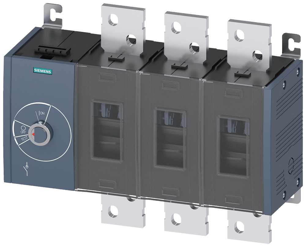 SIEMENS 3KD5234-0RE10-0 SWITCH DISCONNECTOR 1250 A SIZ