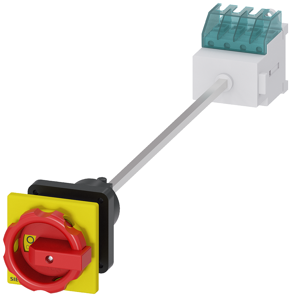 SIEMENS 3LD2044-0TK53 EMERGENCY-STOP SWITCH 3-POLE I