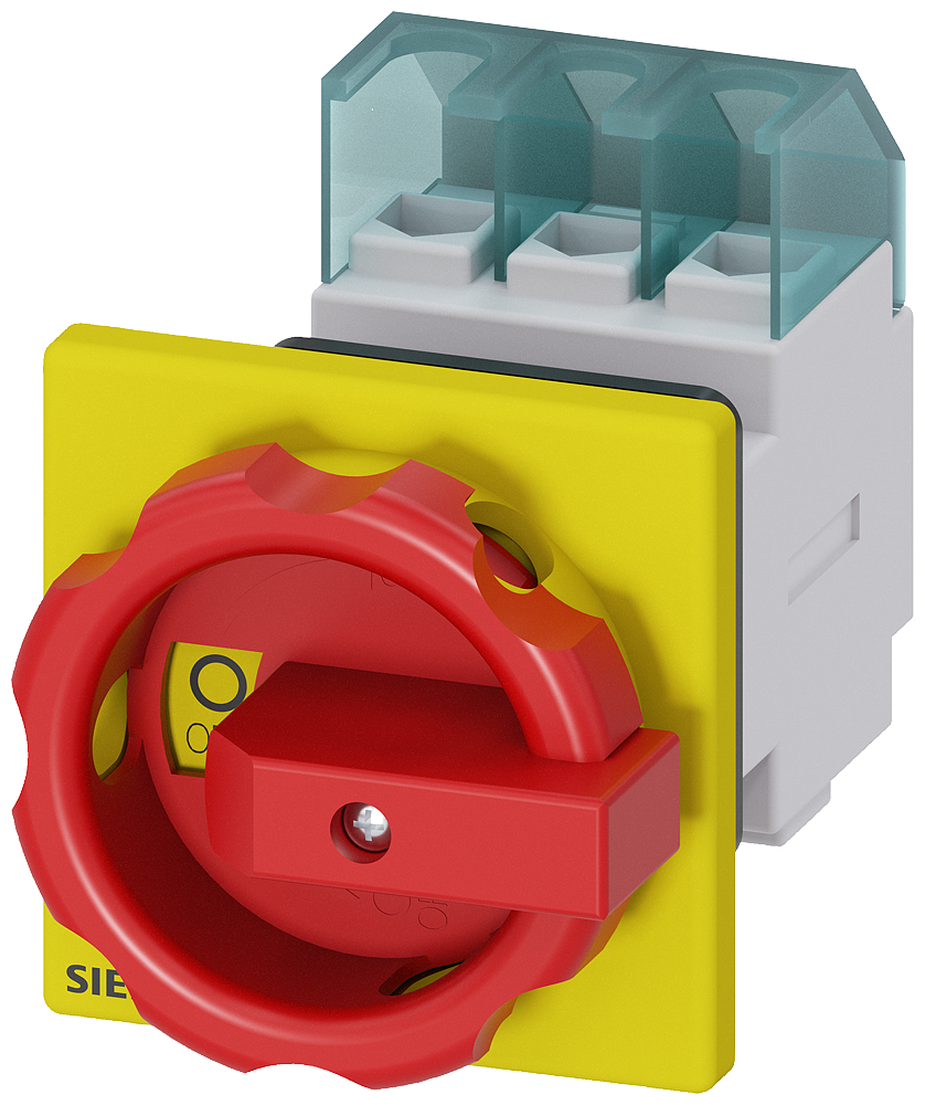 SIEMENS 3LD2254-0TK53 EMERGENCY-STOP SWITCH 3-POLE I