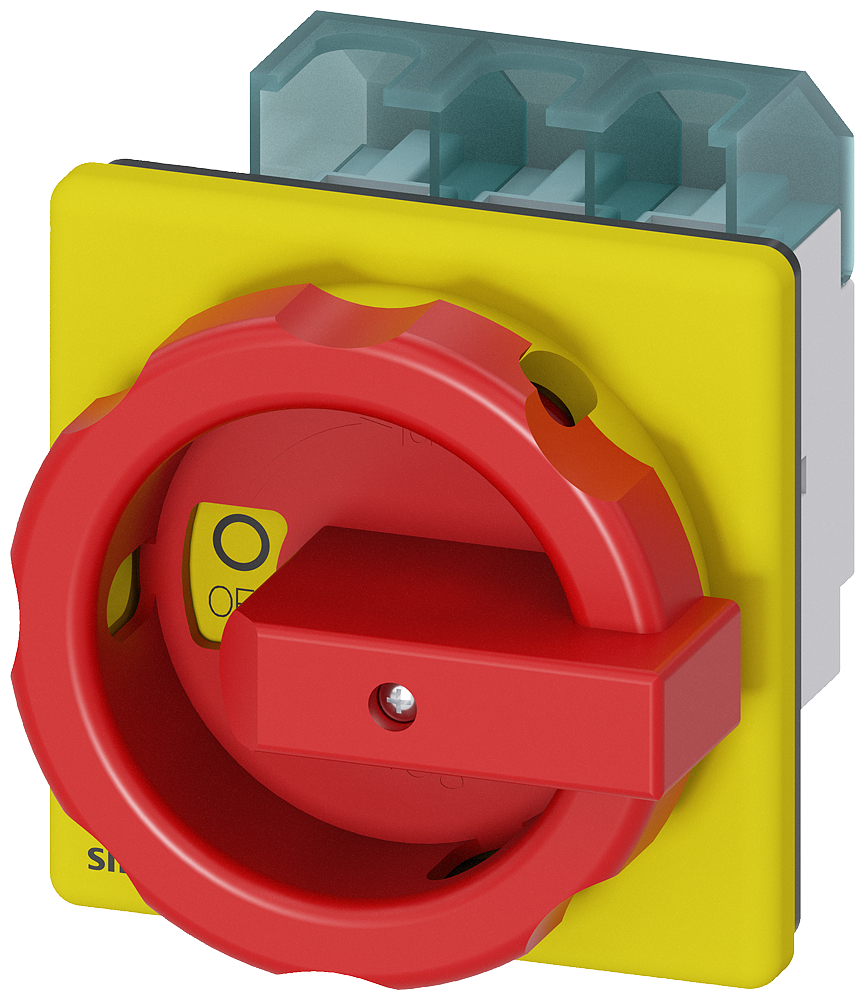 SIEMENS 3LD2504-0TK53 EMCY MAIN SWITCH3POL IU=63 P/A