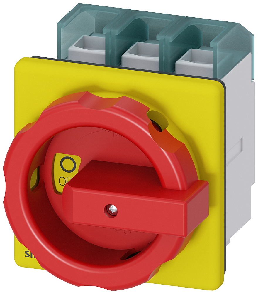 [10153831] SIEMENS 3LD2804-0TK53 EMCY MAIN CONT 125A 3 POLE SWI