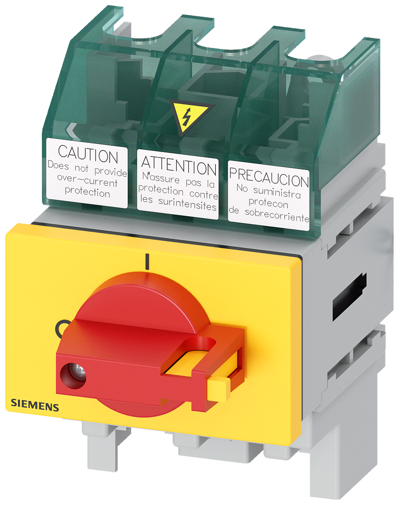 SIEMENS 3LD5000-0TK13 NOODUIT 3P 32A 15KW BODEMM