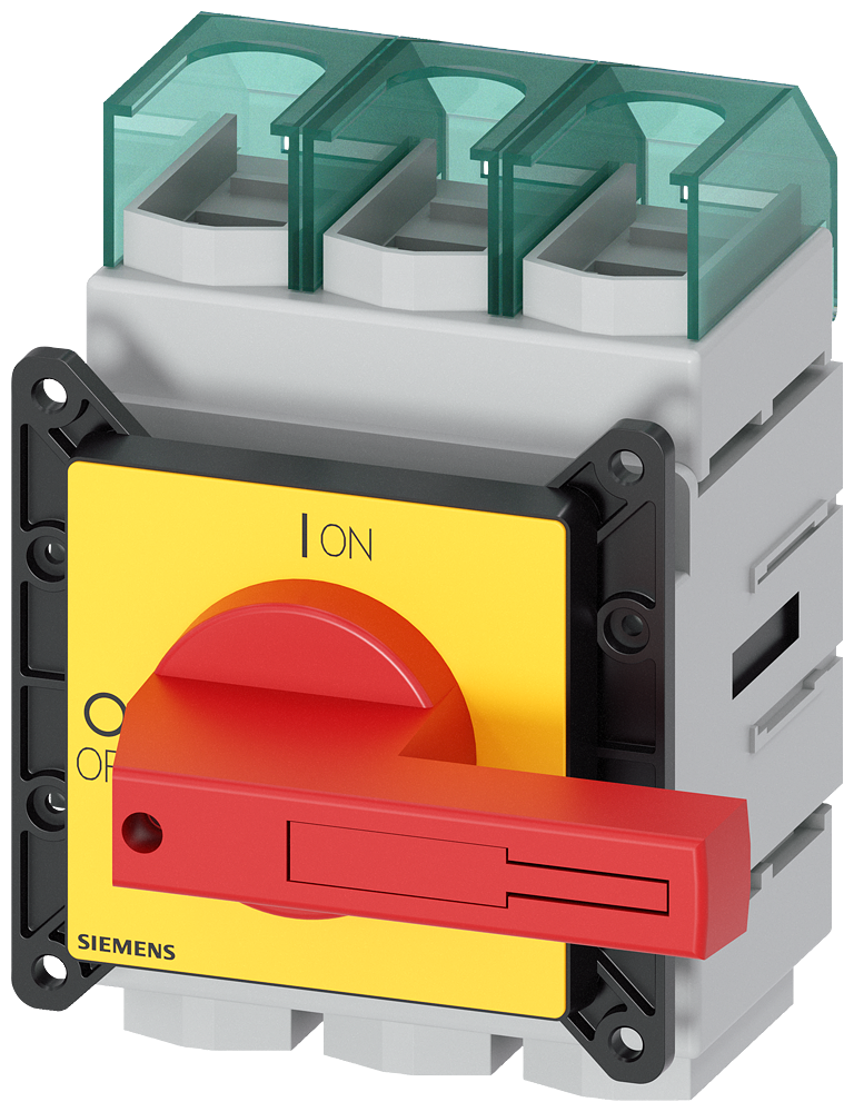 SIEMENS 3LD5620-0TK13 NOODUIT 3P 125A 55KW FRONTM