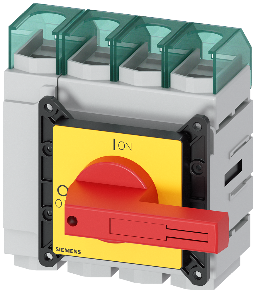 SIEMENS 3LD5620-0TL13 NOODUIT 4P 125A 55KW FRONTM