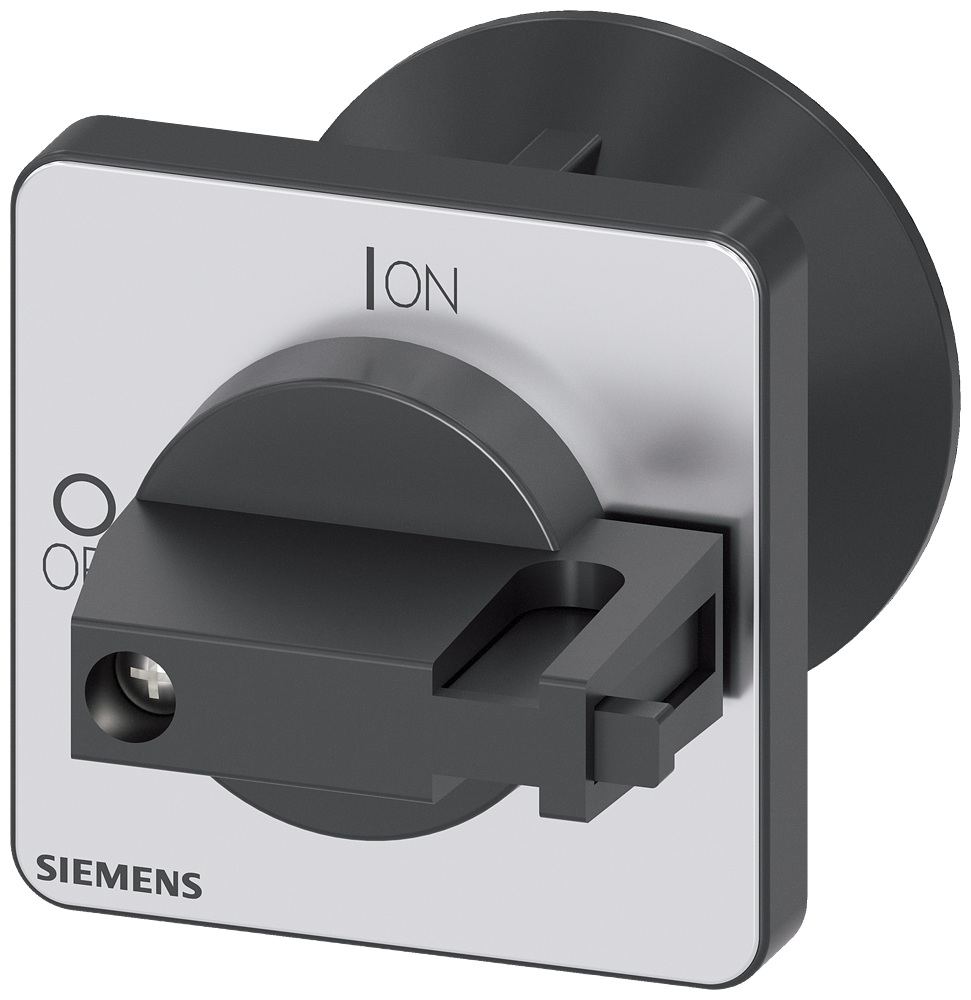 SIEMENS 3LD9343-4C SELECTOR SWITCH BLACK 48X48 MM