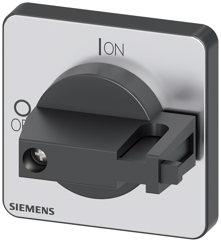 SIEMENS 3LD9343-6C SELECTOR SWITCH BLACK 48X48 MM