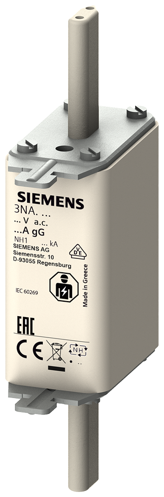 [10368668] SIEMENS 3NA3130 LV HRC FUSE ELEMENT NH1 IN: 10