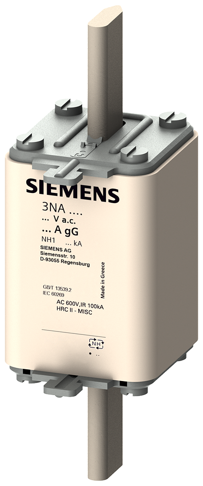 [10164332] SIEMENS 3NA3144 MESPATR NH1 GLGG 250A 500V BK