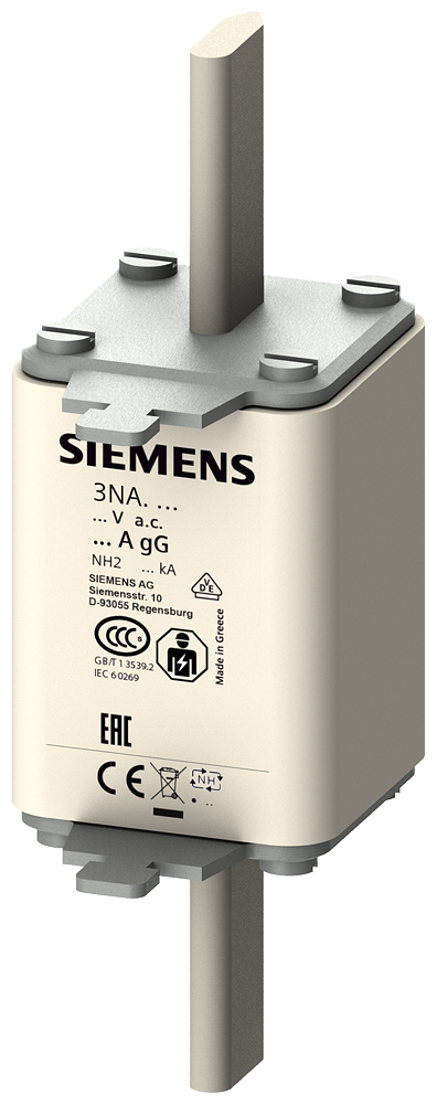 [10153855] SIEMENS 3NA3232 MESPATR NH2 GLGG 125A 500V BK