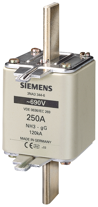 [10481031] SIEMENS 3NA3344-6 LVHRCFUSELINK NH3 IN:250A GG U