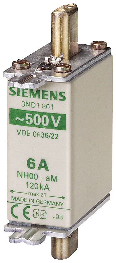 SIEMENS 3ND1822 LV HRC FUSE ELEMENT NH000 IN: