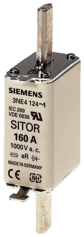 SIEMENS 3NE4124 MESPATR NH0 AR 160A 1000V