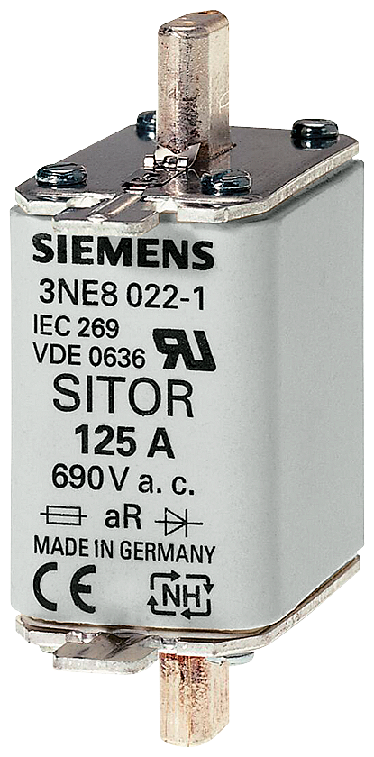 SIEMENS 3NE8021-1 MESPATR NH00 AR 100A 690V
