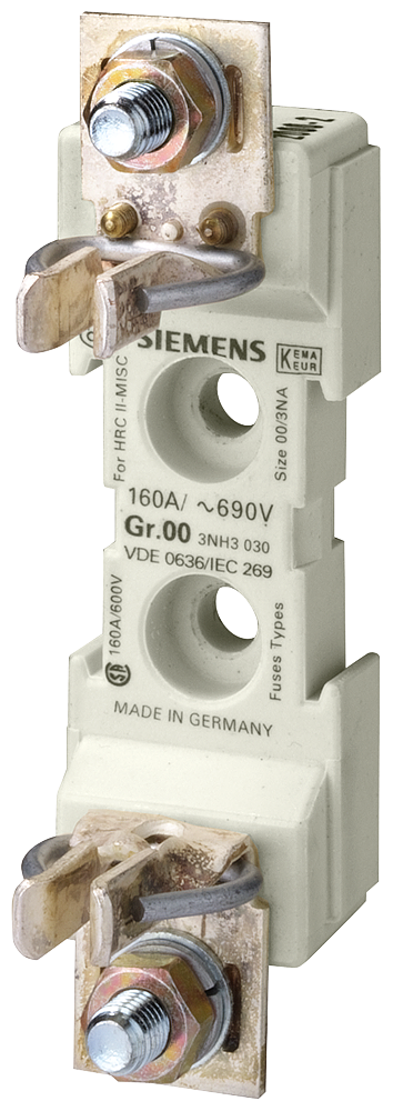 [10154080] SIEMENS 3NH3030 LV HRC FUSE BASE 660V SINGLE-P